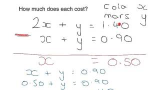 simultaneous equations introduction