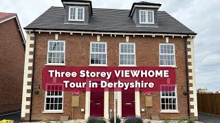 3 storey, 3 bedroom semi-detached VIEWHOME tour! Tour the Thornton at Padley Wood View, Morton