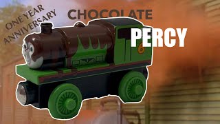 Chocolate Percy Review (One Year Anniversary) - Thomas Wooden Railway Review