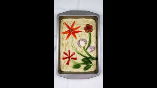 Focaccia Art #Shorts