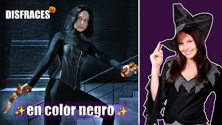 5 ideas de Disfraces de COLOR NEGRO para Halloween 🕷️ - it's Me Skay