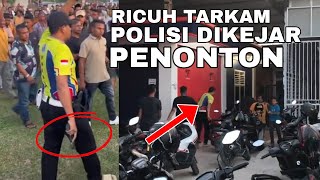 Polisi Di Aceh Dikejar Penonton Karena Lepas Tembakan Saat Terjadi Keributan Liga Tarkam ‼️