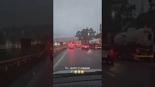 Muita chuva na estrada 🇧🇷