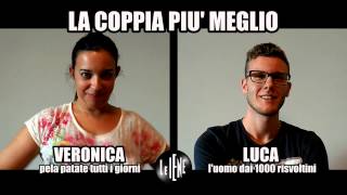 Intervista doppia le iene Luca e Veronica La coppia piu meglio