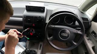 Audi A2 Nice Ice stereo project part 1