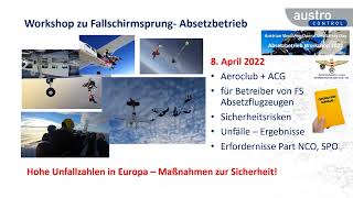 Season Opener 2022: EASA und Austro Control Schwerpunkte Flugsicherheit 2022