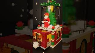 Сборка Лего снежный шар. LEGO Snowglobe 40223. #lego #brick #legoanimation #legochristmas