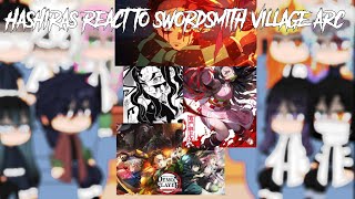 //Hashiras react to Swordsmith Village Arc/Season 3||Demon slayer/Kny React||Gacha React