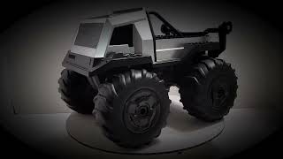 CRAZY Cool RC Monster Truck and its Amphibious by CAROX