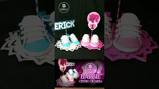 BARBIE CENTRO DE MESA  #shorts