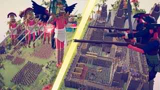 Aztec VS Conquistadores in TABS - TABS 1500+ unit battle