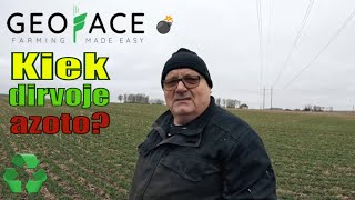 Dirvožemio mėginių paėmimas / Geoface programėlė💥