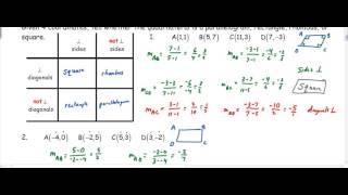 U8D5- Coordinate Geometry