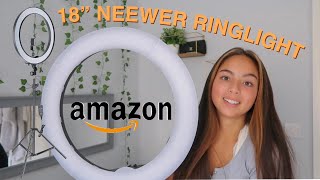 18” NEEWER RINGLIGHT | UNBOXING, REVIEW + DEMO