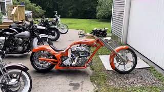 Perewitz custom chopper.   Not for sale.