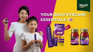 Boost healthy vision with BRAND'S® Lutein Essence Jelly Strips