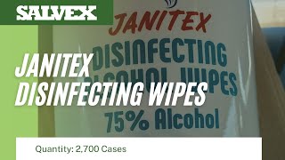 Virtual Product Inspection at Salvex - Janitex Disinfecting Wipes