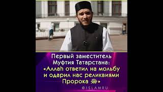 «Аллах ответил на мольбу и одарил нас реликвиями Пророка ﷺ»