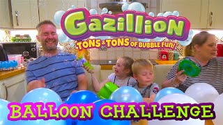 THE GAZILLION BUBBLE BALLOON CHALLENGE. #AD