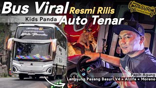 SEGANTENG INI BUS KIDS PANDA TERBARU !! MOMEN PERTAMA KALI RILIS KIDS PANDA JETBUS 5