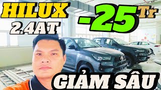 Toyota Hilux Giảm sâu 25 Triệu….