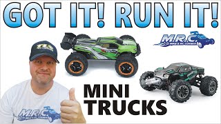 GOT IT! RUN IT! Mini Trucks Edition! HBX SG1602 and Xinlehong 9145 (GPTOYS / VATOS / TRITON) EP#596