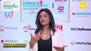 Shruti K.Agrawal, AVP, Tata Realty & Infrastructure | BW Festival of Marketing | BW Marketing World