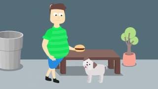 Eating cows and playing with dogs?Video for vegan/vegetarian kids