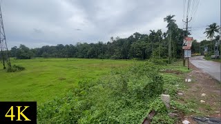 Relaxing 4K Scenic Drive in  Village Roads of Kerala | Driving Sounds for Sleep and Study ASMR