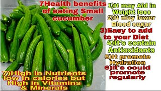 Health Benefits of Eating Sauteed Small Cucumbers