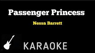 Nessa Barrett - Passenger Princess | Karaoke Guitar Instrumental