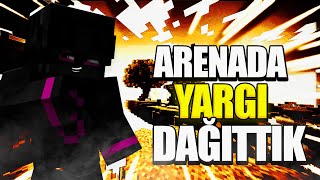 ARENADA YARGI DAĞITTIK 😈 | MİNECRAFT FACTİON HİRA NETWORK