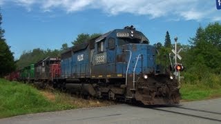 HLCX 6332 East, Approaching Saint John, New Brunswick 08-18-2013