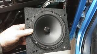 Chevy OBS Sport Truck. Installing speakers in the doors. Plus sound system install tips