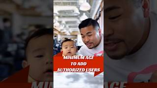 Minimum age to add authorized users #tradelines #authorizeduser #creditscore#creditboost#travelhacks