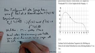 Abitur Mathematik Leistungskurs Berlin Brandenburg 2020  Analysis  Aufgabe 2.2.2