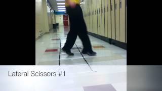 Agility Ladders - Lateral Scissors #1