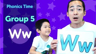 Group 5: Ww | Phonics Time with Masa and Junya | Made by Red Cat Reading