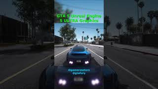 Close to GTA 6 graphics - GTA 5 Unreal Engine 5 ULTRA Realistic Graphics #6 #shorts