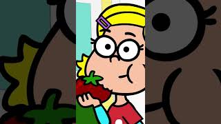 Catch the Vegetables Song - Kids Song #shorts #hooraykidssongs #healthyhabits