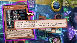 This N rarity card can send more than 11 cards to the graveyard. ft Skull Servant Yugioh Master Duel