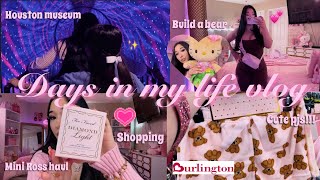 VLOG ♡: Houston trip, Plato’s closet, shopping, getting a new phone, mini haul, new build a bear