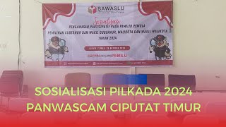 Breaking News | Sosialisasi Panwascam Ciputat Timur untuk Pemilih Pemula