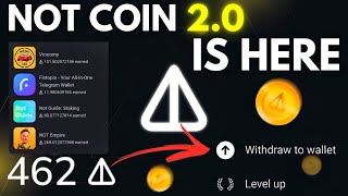 Not Coin 2.0: Withdrawal Guide, Level Up to Platinum & Maximize Your Earnings!