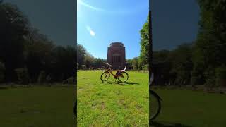 Cycling in Hamburg Stadtpark