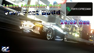 GT7 Tokyo 600 Lamborghini Adventador Fast Build V 1.50