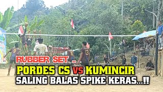 RUBBER SET SALING BALAS SPIKE KERAS || ANO ,AKMAL, EPAN VS HABIB ,NURMAN ,DIAN