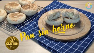 ✅PAN SIN HORNO/sin gluten.🥯