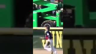 Unbelievable Baseball Moment: Fielder Catches, but Falls Out of Bounds!