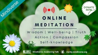 Communication, attention | Meditation Online Session (January 18, 2021)